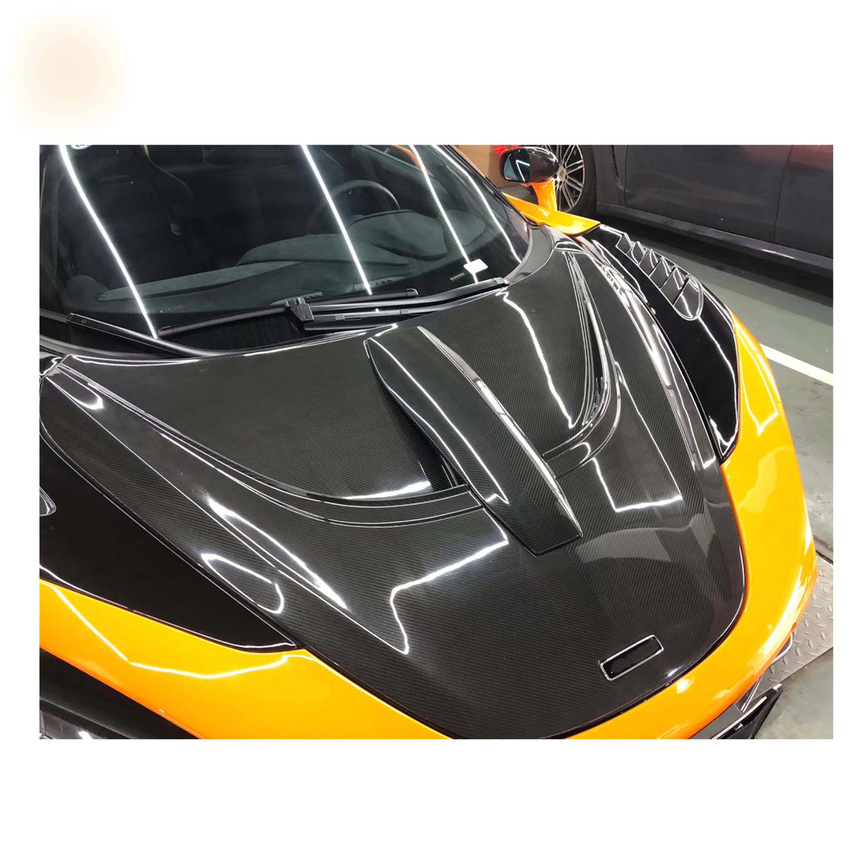 NV Style Prepreg Carbon Fiber Front Hood Bonnet - McLaren 720S / 750S / 765LT