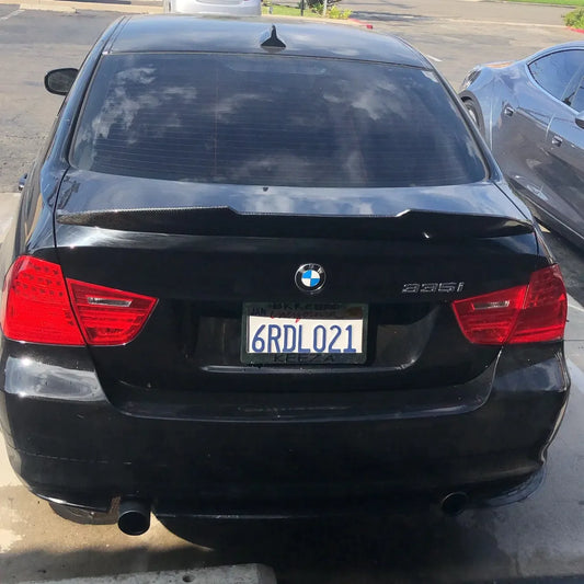 Carbon Fiber PSM Style Trunk Spoiler - BMW E90 & E90 M3 Sedan