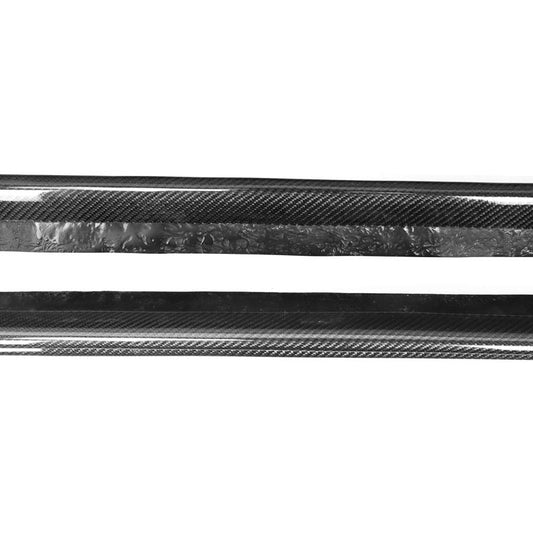 3D Style Carbon Fiber Side Skirts - BMW F10 5 Series