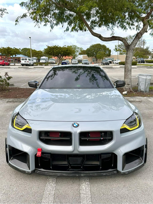 BMW G80 M3/G82/G83 M3/ G87 M2 Titanium Front Mount Intakes