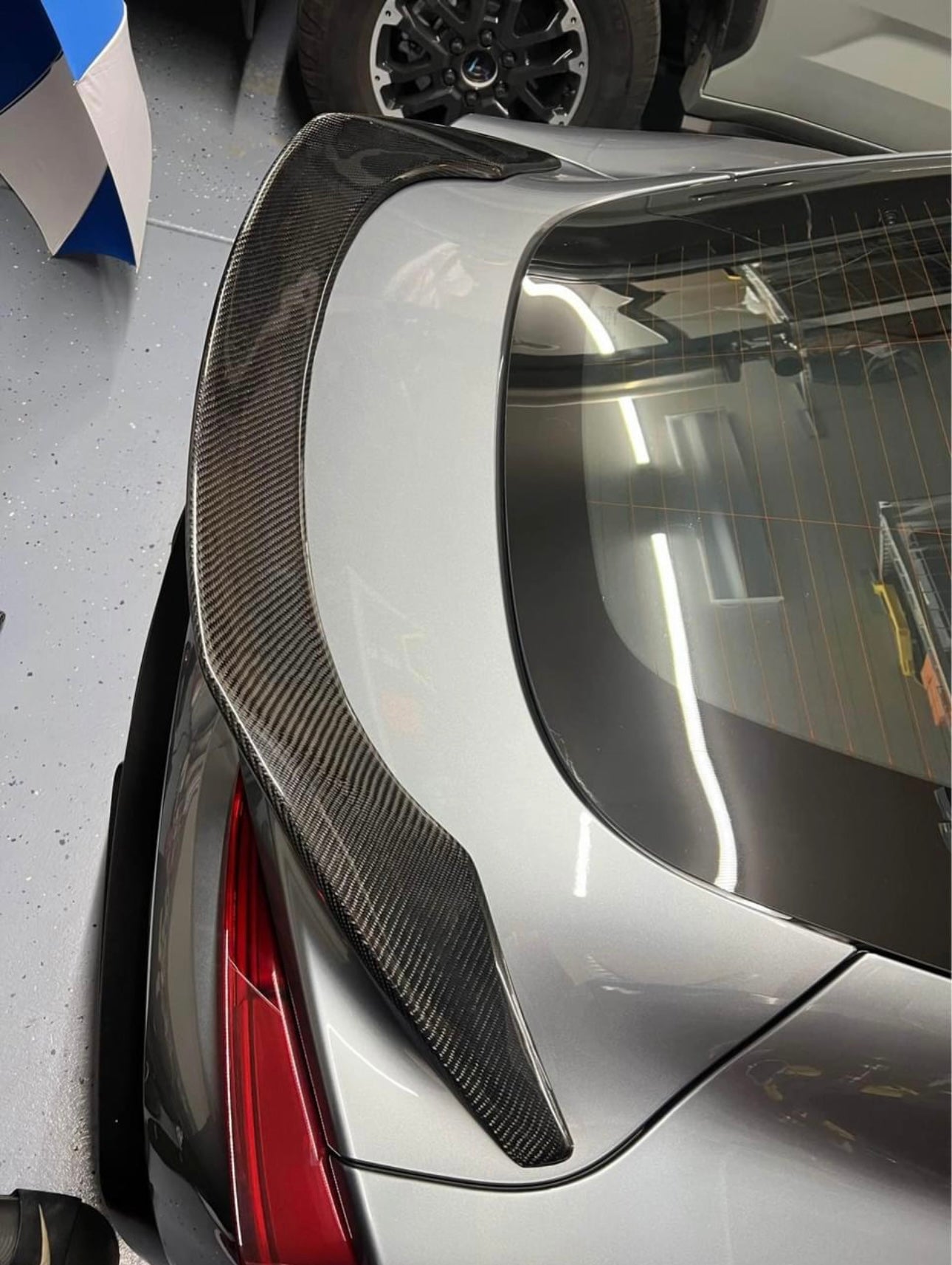 TRD Style Carbon Fiber Trunk Spoiler - Toyota A90 Supra