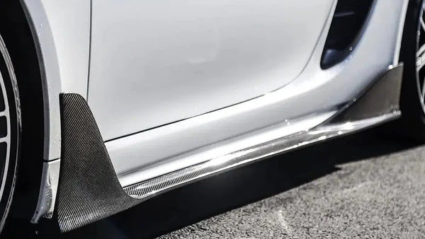 Porsche 718 Cayman/Boxster Carbon Fiber Side Skirt (2016-2023)