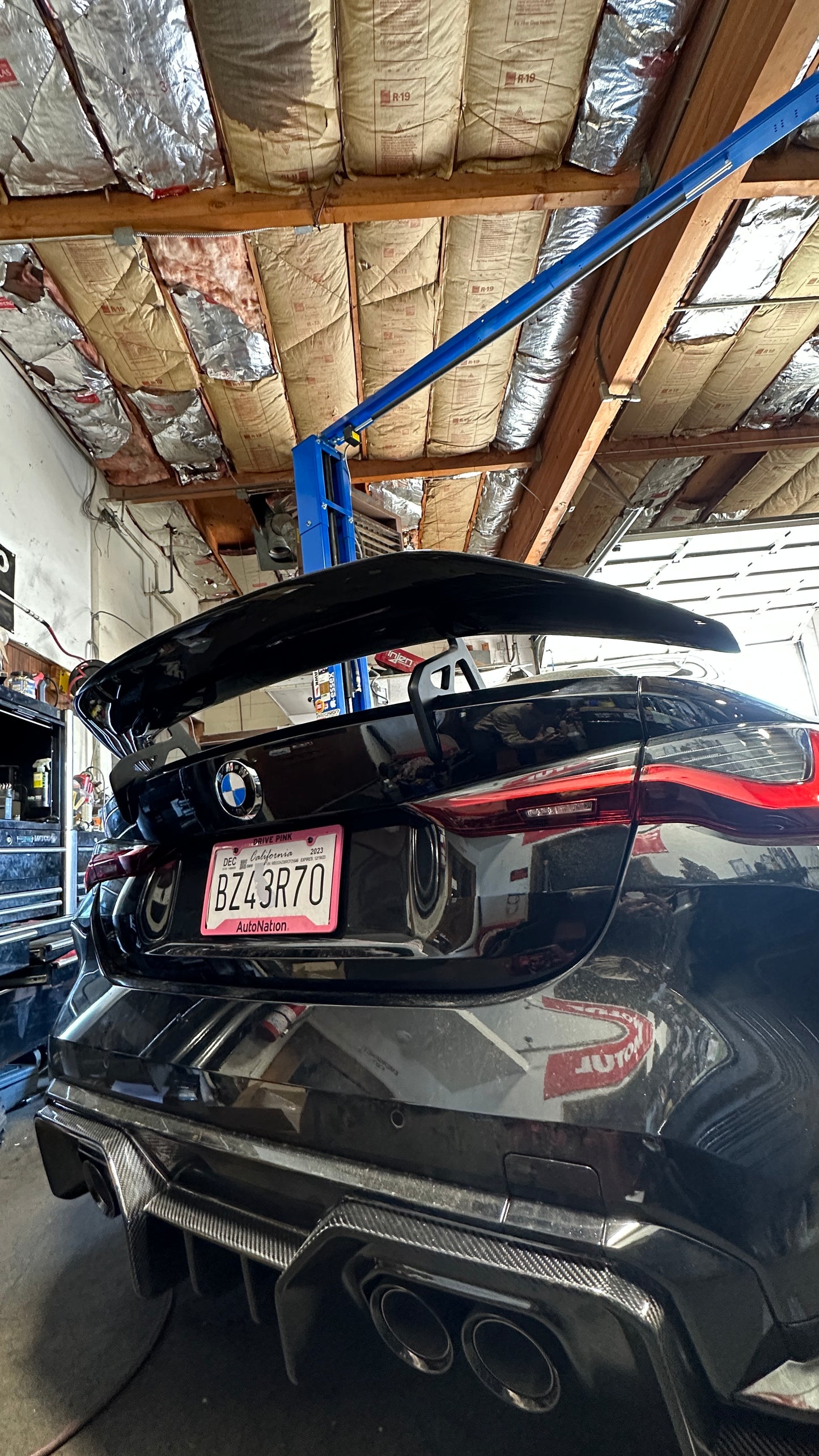 Carbon Fiber Swan Neck Wing - BMW G80 M3 & G82 / G83 M4