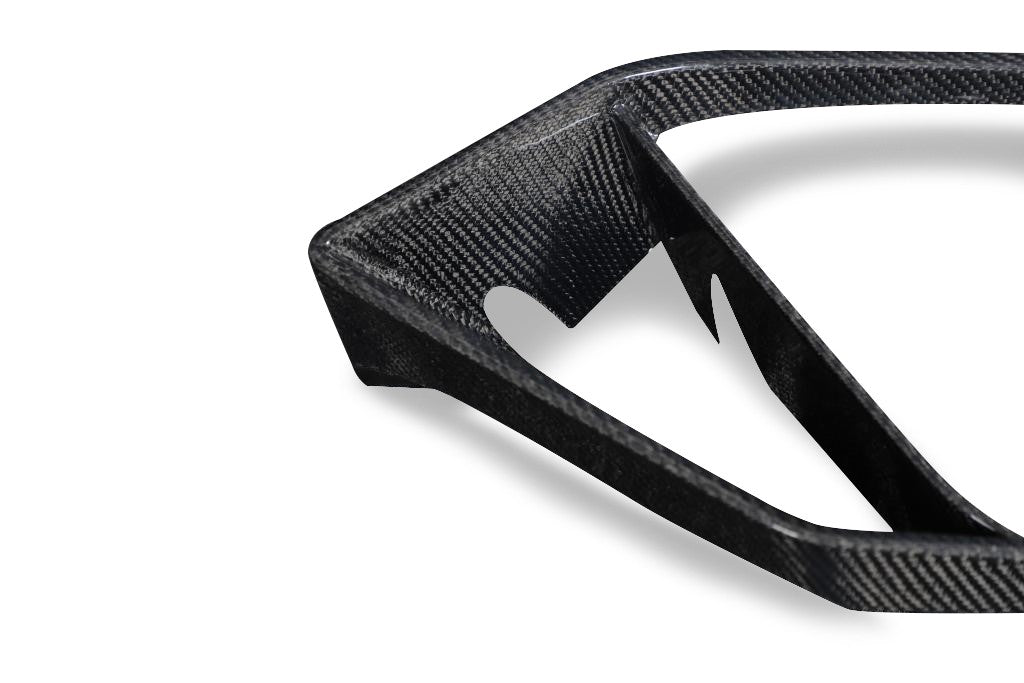 Brabus Style Carbon Fiber Fog Lamp Covers - Mercedes Benz X290 GT43 / GT50 / GT53 / GT63 AMG