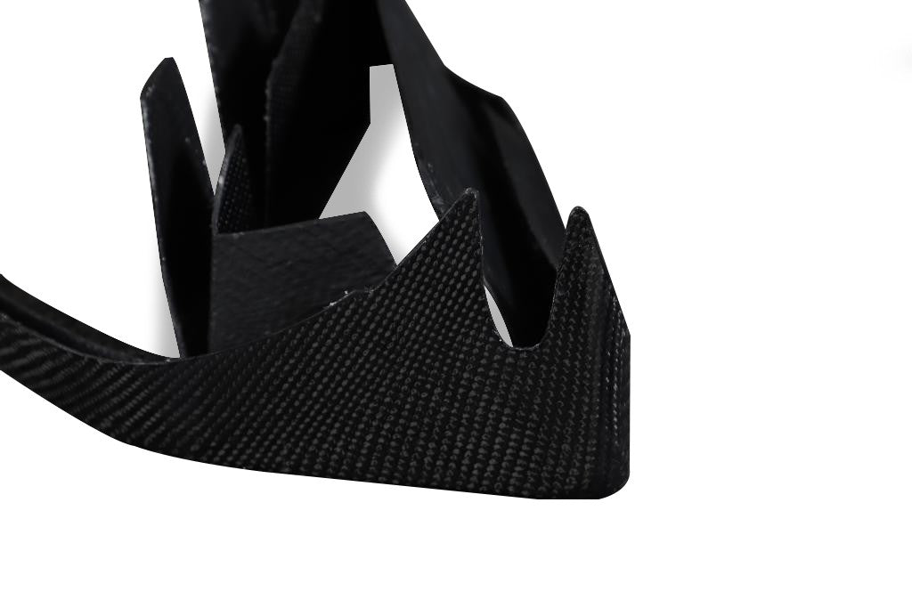 Brabus Style Carbon Fiber Fog Lamp Covers - Mercedes Benz X290 GT43 / GT50 / GT53 / GT63 AMG