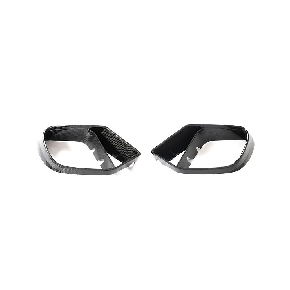 Brabus Style Carbon Fiber Fog Lamp Covers - Mercedes Benz X290 GT43 / GT50 / GT53 / GT63 AMG