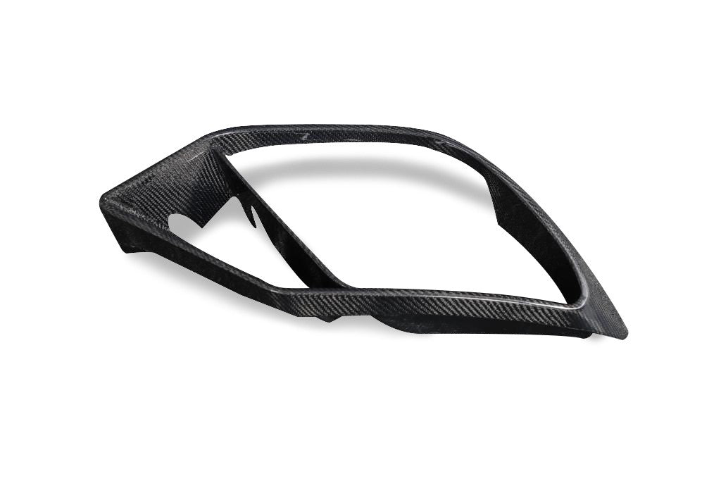 Brabus Style Carbon Fiber Fog Lamp Covers - Mercedes Benz X290 GT43 / GT50 / GT53 / GT63 AMG