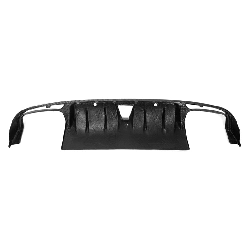 Brabus Style Carbon Fiber Rear Diffuser - Mercedes Benz W205 C-Class