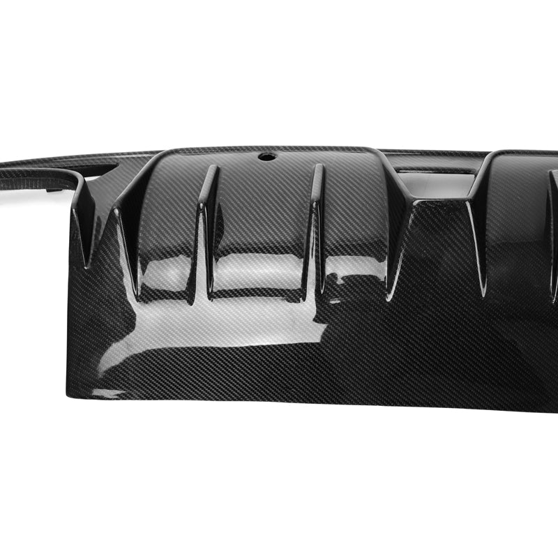 Brabus Style Carbon Fiber Rear Diffuser - Mercedes Benz W205 C-Class
