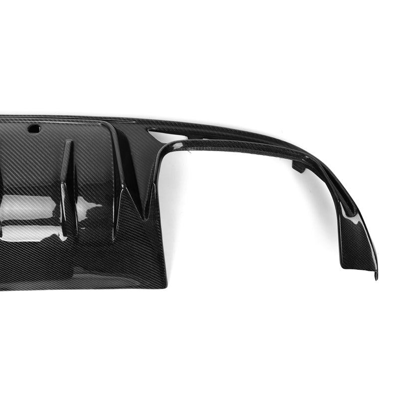 Brabus Style Carbon Fiber Rear Diffuser - Mercedes Benz W205 C-Class