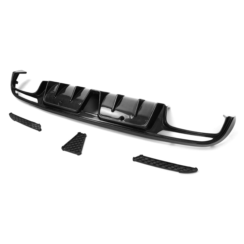 Brabus Style Carbon Fiber Rear Diffuser - Mercedes Benz W205 C-Class