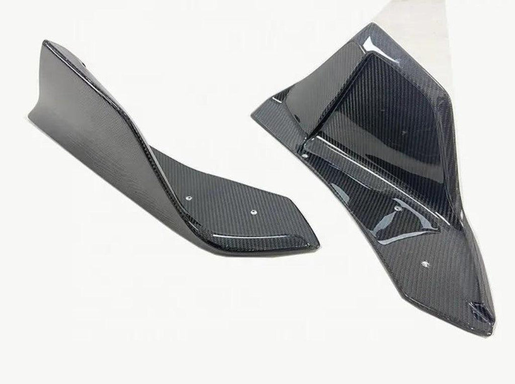 Carbon Fiber Rear Canard Splitters - Toyota A90 Supra MK5