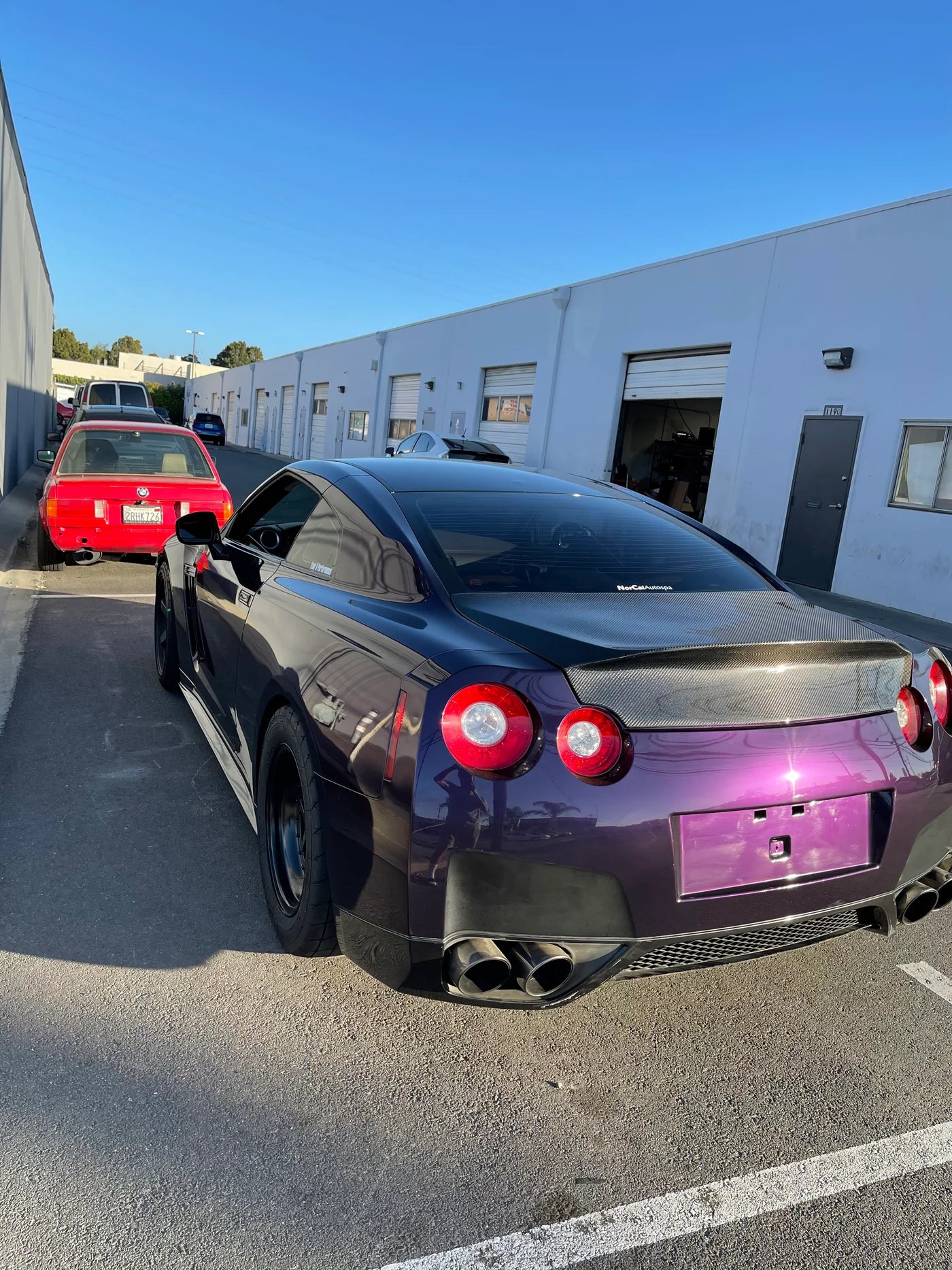 Carbon Fiber Duckbill Trunk For Nissan GTR R35 08-16
