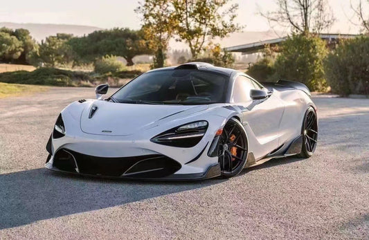 R Style Carbon Fiber Front Lip - McLaren 720S