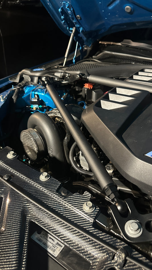 BMW G8X Carbon Fiber Strut Brace | G80, G81 M3, G82, G83 M4, G87 M2