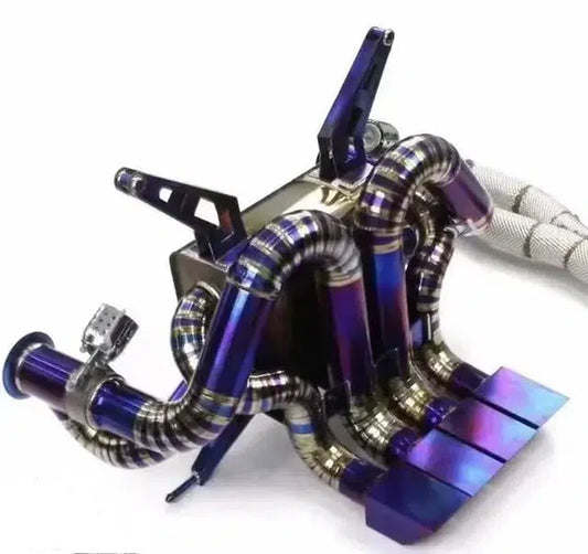 Lamborghini Aventador LP700/LP720/LP740 Titanium Exhaust With Muffler