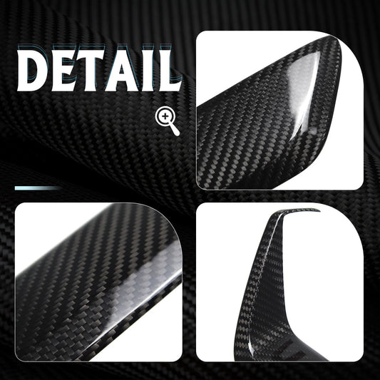 Carbon Fiber Driver Dashboard Trim Cover - Porsche 911 992 Carrera 4S GTS 2020-2024