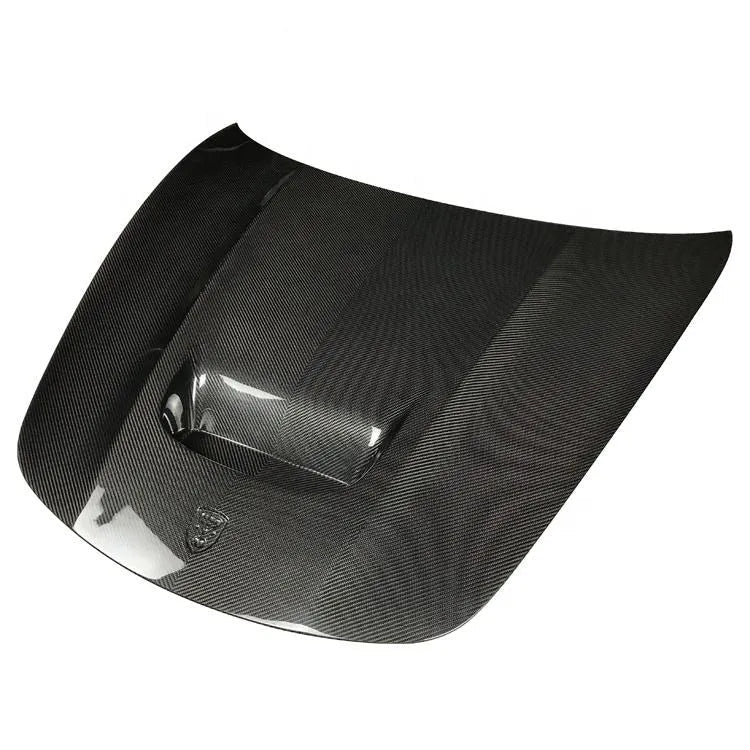 GT4 Style Carbon Fiber Vented Front Hood Bonnet - Porsche 718 Cayman Boxster 2017-2024