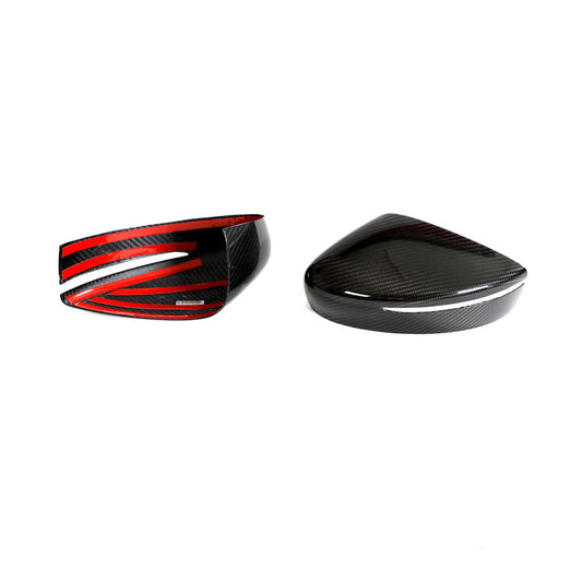 Carbon Fiber Mirror Cap Covers - Nissan 400Z Coupe
