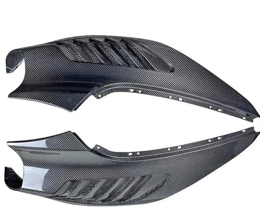 V-Style Dry Carbon Fiber Front Fender Set - McLaren 720S
