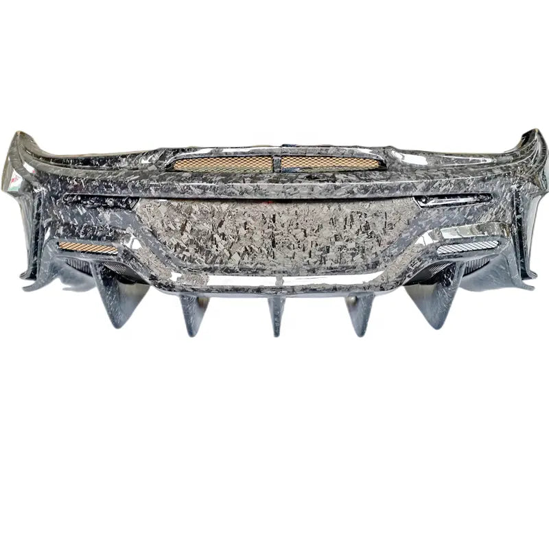 600LT Style Carbon Fiber Rear Bumper with Diffuser - McLaren 540C / 570S / 570GT / 600LT