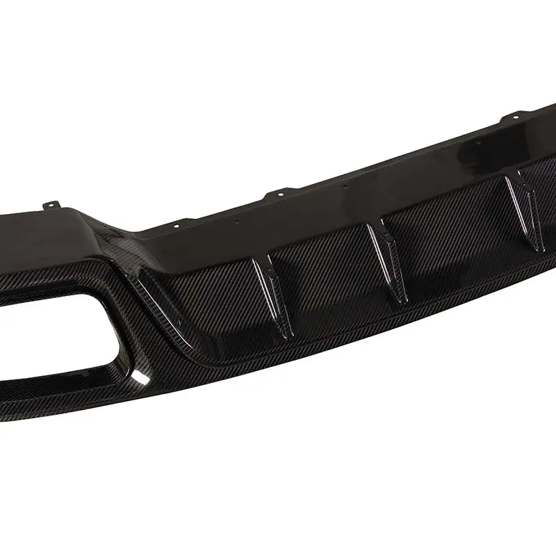 Paktechz Dry Carbon Fiber Rear Diffuser - Porsche Cayenne Coupe Turbo
