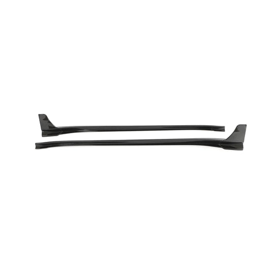 Prepreg Carbon Fiber Finned Side Skirt Extensions V1 - Porsche 911 992.1 Carrera / Targa 2019-2023