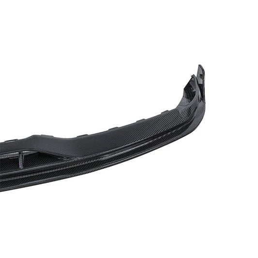 Prepreg Carbon Fiber Front Splitter Lip - Porsche Taycan 4S / Cross Turismo
