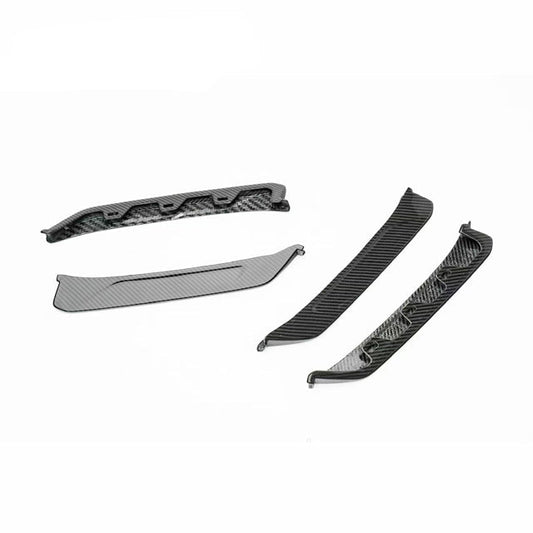 Dry Carbon Fiber OEM Style Front Splitter & Bumper Vent Trim Kit - Porsche 911 992.2 Carrera 2025+