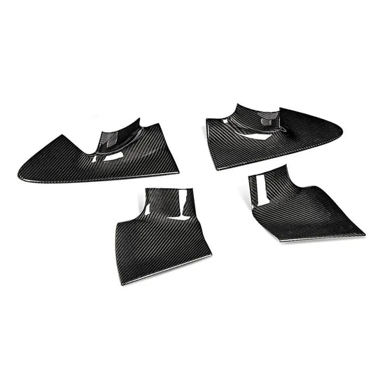 Dry Carbon Fiber Door Handle Cover Trims - McLaren 720S