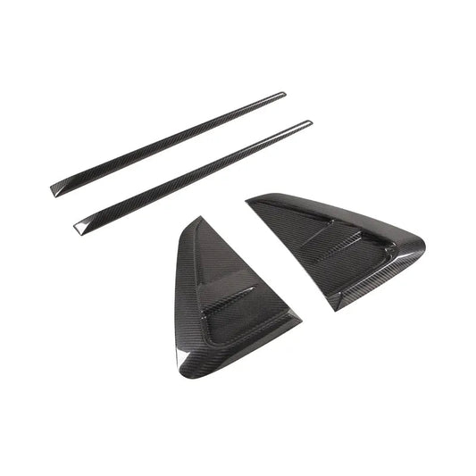 Paktechz Dry Carbon Fiber Front Fender Trims - Porsche Cayenne Coupe Turbo (2018-2024)