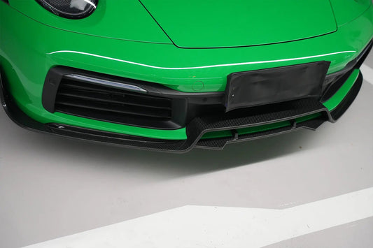 Prepreg Carbon Fiber V1 Front Splitter Lip - Porsche 911 992.1 Carrera / Targa 2019-2023