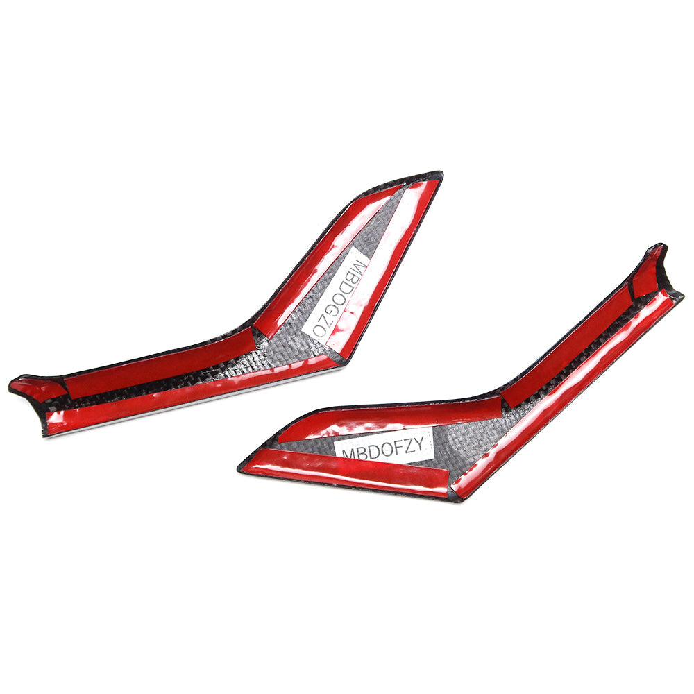 Carbon Fiber Interior Door Handle Cover Trims - Porsche 911 992 2020+