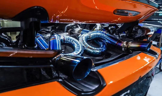 Titanium Valved Cat-Back Exhaust System - McLaren 720S