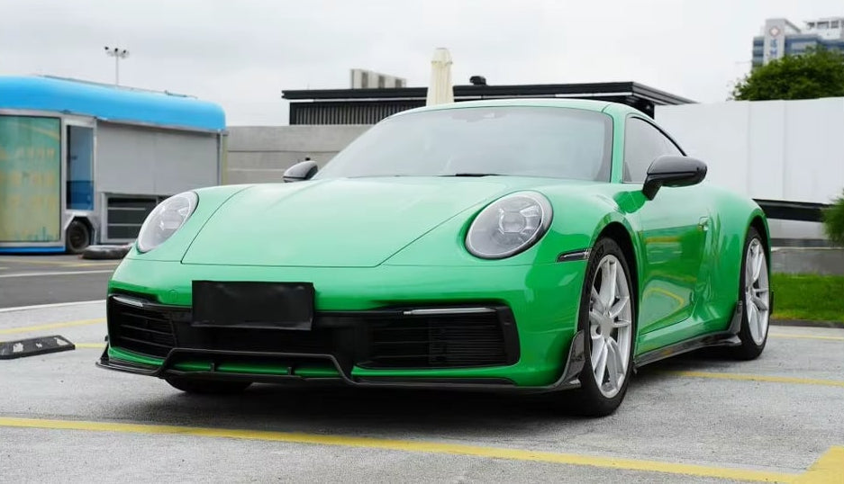 Prepreg Carbon Fiber V1 Front Splitter Lip - Porsche 911 992.1 Carrera / Targa 2019-2023