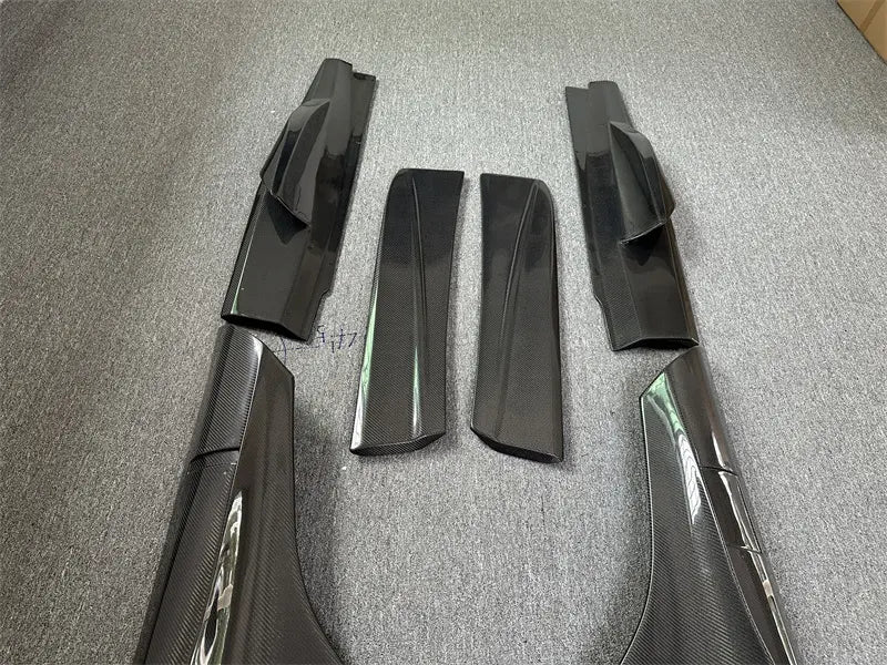 675LT Style Carbon Fiber Side Skirts - McLaren 650S / MP4-12C