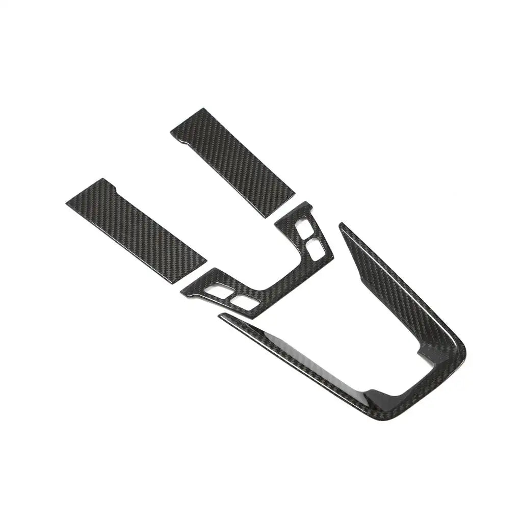 Prepreg Carbon Fiber Center Console Trim Kit - Porsche 911 992 2019-2022