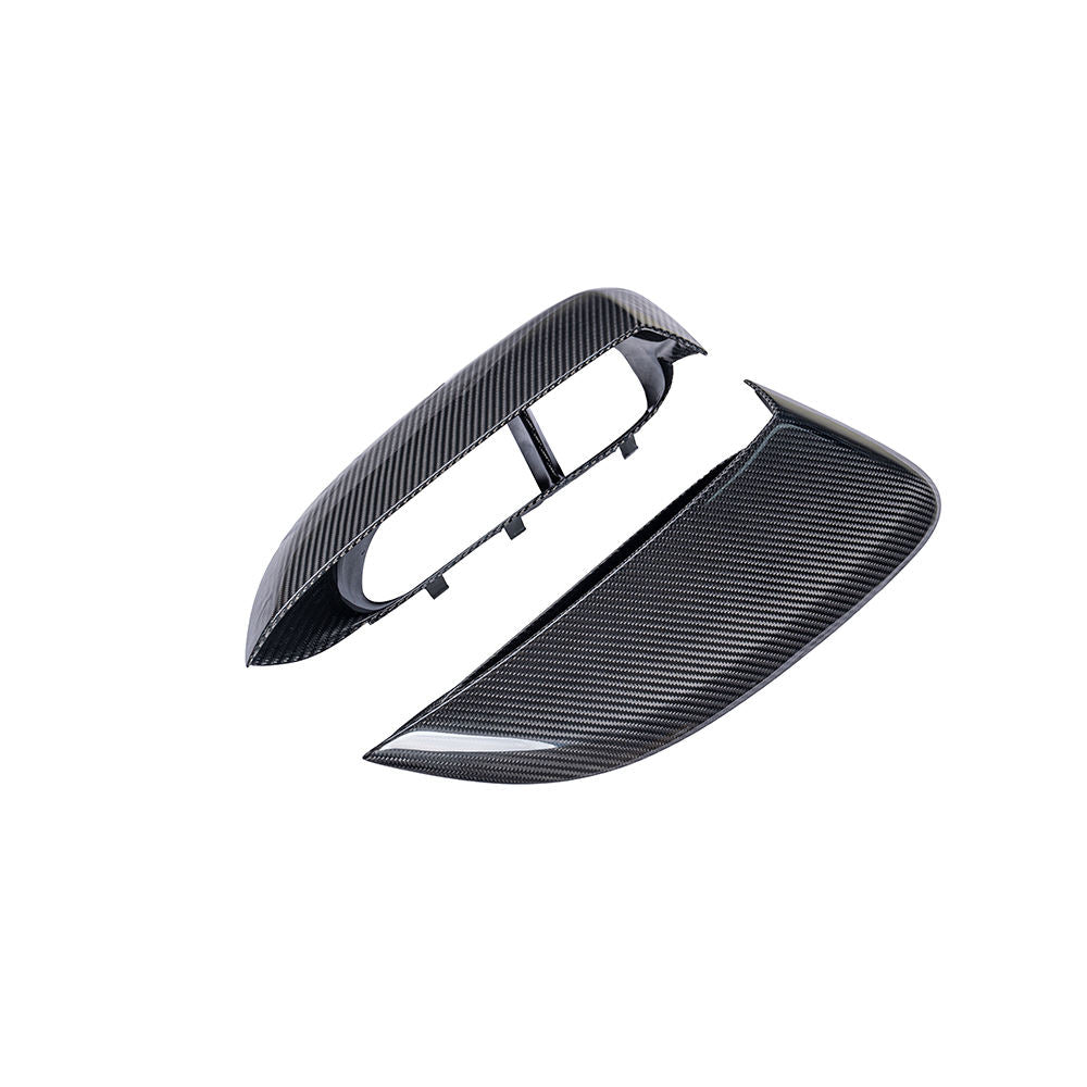 GT4 RS Style Carbon Fiber Side Fender Vent Air Intake - Porsche 718 Cayman 2018+