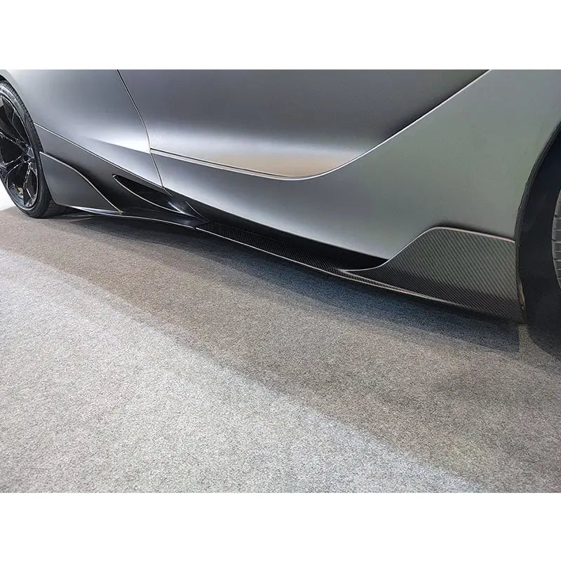 Carbon Fiber Side Skirt Extensions - McLaren 720S