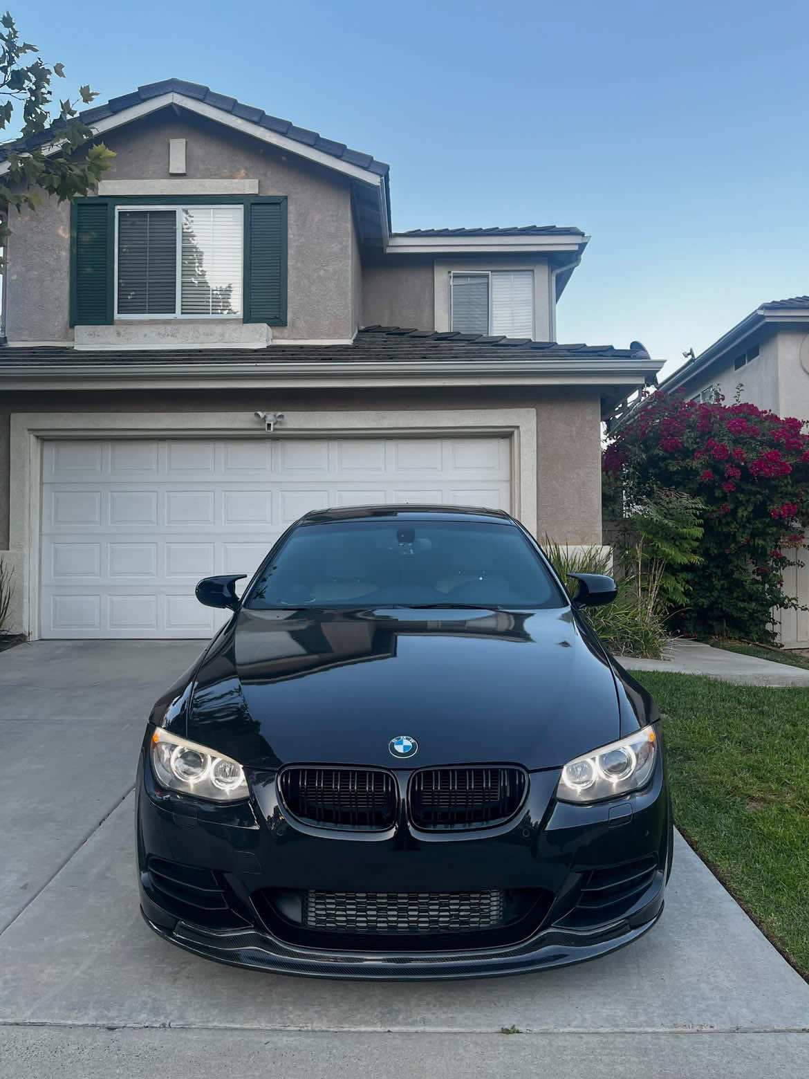 Carbon Fiber Arkham Style Front Lip for E92/E93 M Sport