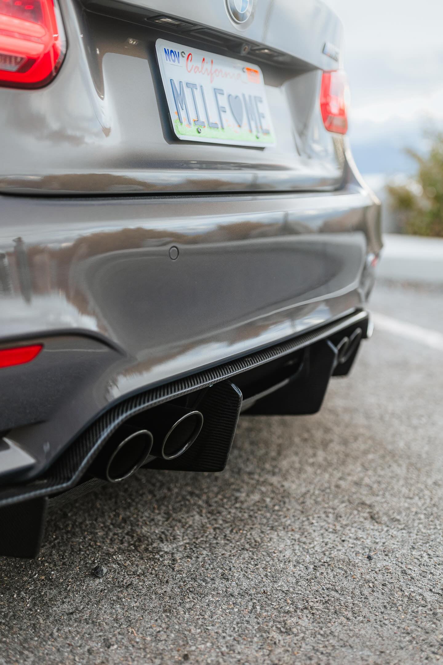 PSM Style Carbon Fiber Diffuser - BMW M3 F80 / M4 F82,F83