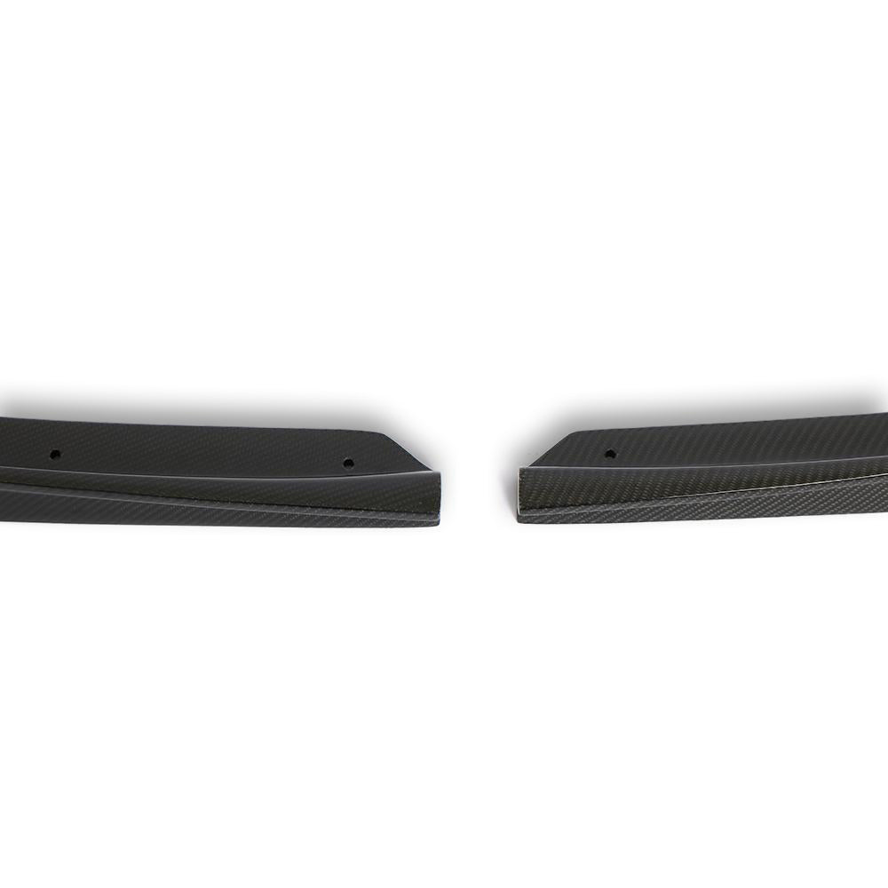 M Performance Style Carbon Fiber Rear Canard Splitters - BMW F80 M3 & F82 / F83 M4