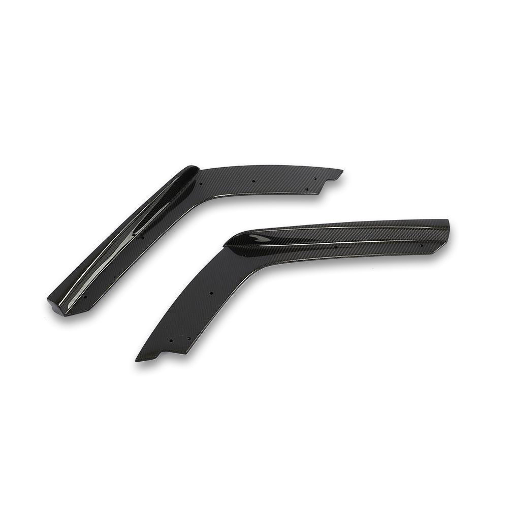 M Performance Style Carbon Fiber Rear Canard Splitters - BMW F80 M3 & F82 / F83 M4