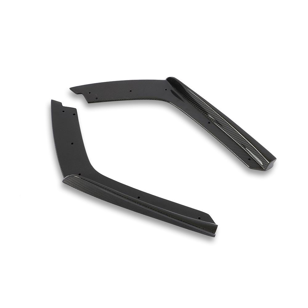 M Performance Style Carbon Fiber Rear Canard Splitters - BMW F80 M3 & F82 / F83 M4