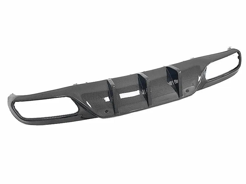 MC Style Carbon Fiber Rear Diffuser - Mercedes Benz W205 C63 AMG C-Class