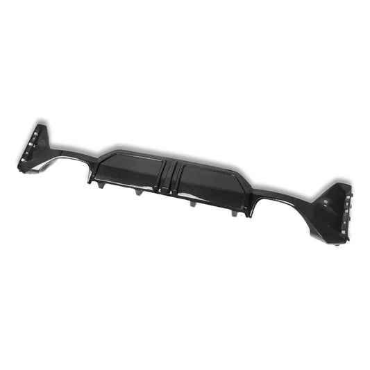 MP Style Carbon Fiber Rear Diffuser - BMW G20 3 Series LCI