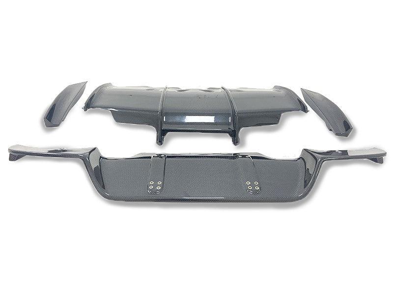 PSM Style Carbon Fiber Rear Diffuser - BMW F06 / F12 / F13 M6