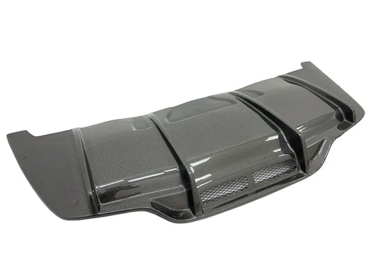 PSM Style Carbon Fiber Rear Diffuser - Mercedes Benz W205 C63 AMG C-Class