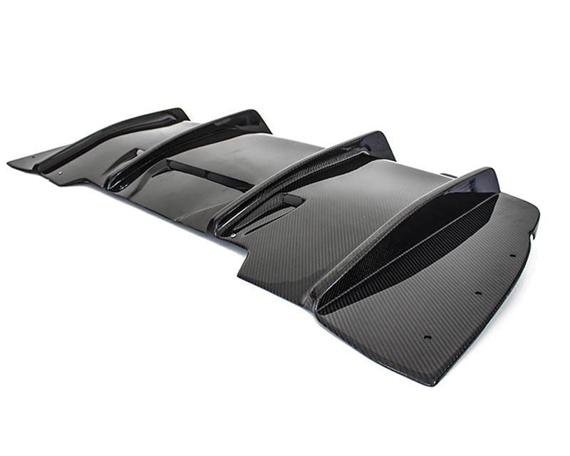 PSM Style Carbon Fiber Rear Diffuser - Mercedes Benz W205 C63 AMG C-Class