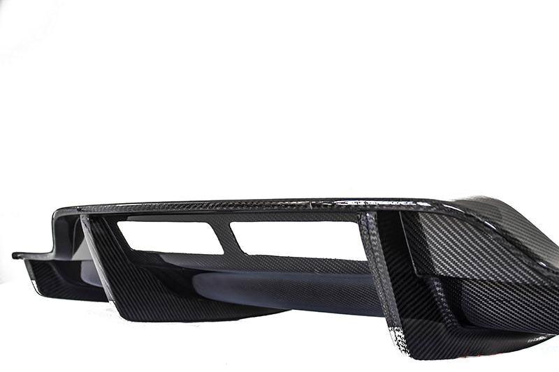PSM Style Carbon Fiber Rear Diffuser - Mercedes Benz W205 C63 AMG C-Class